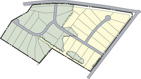 traditional site plan
